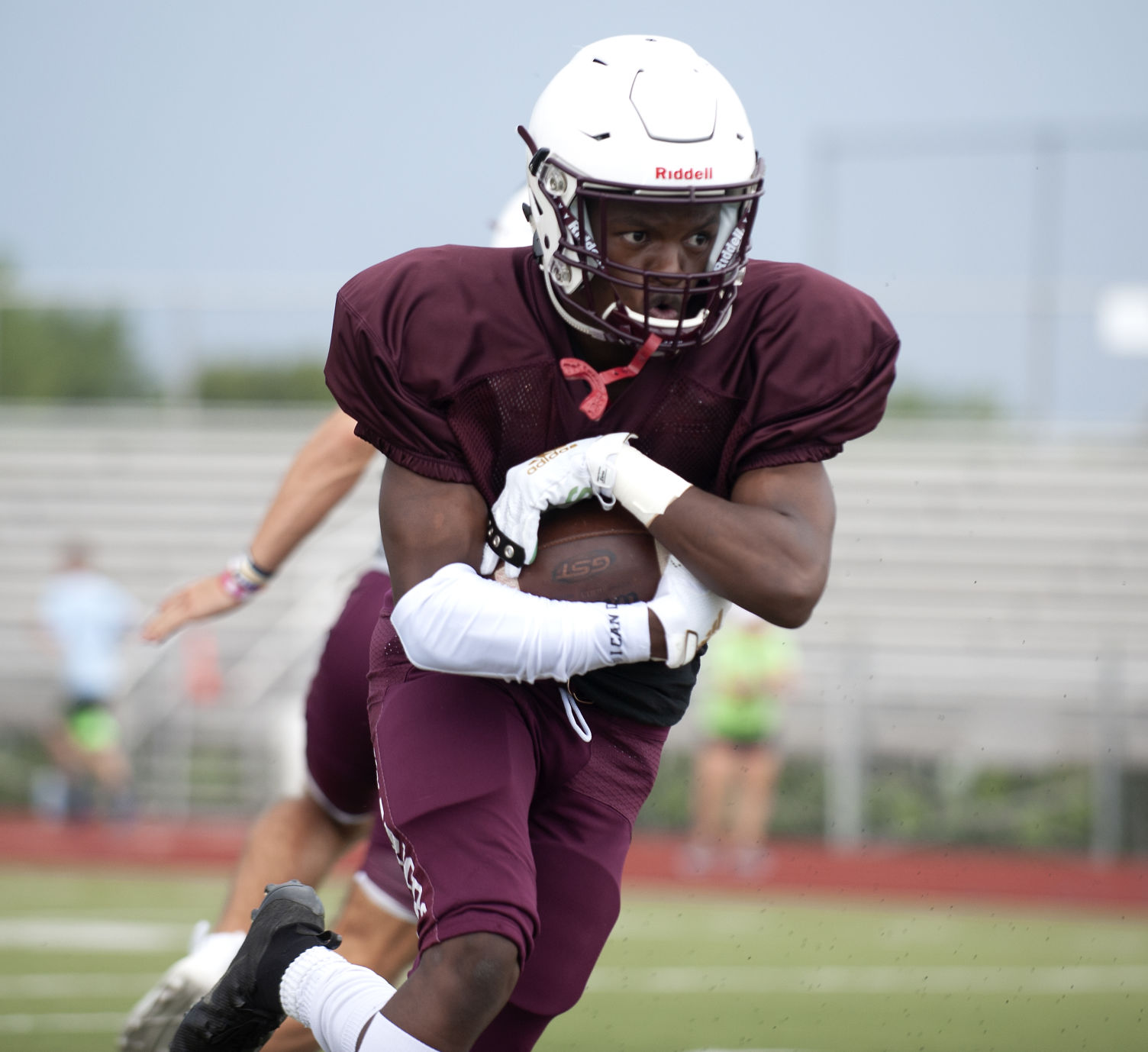 St. Charles West football practice